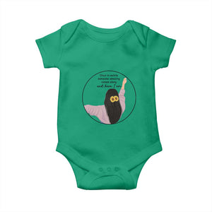 Funny Self Love Quote Baby Onesie Once In A While Someone Amazing Here I Am Gift TS12 Irish Green Print Your Wear
