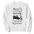 Sarcasm Humor Cat Attitude Sweatshirt Ignored You The First Time TS12 White Print Your Wear