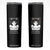 Funny Black Cat Quote Skinny Tumbler Free Hugs Just Kidding Do Not Touch Me TS12 Black Print Your Wear