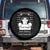 Funny Black Cat Quote Spare Tire Cover Free Hugs Just Kidding Do Not Touch Me TS12 No hole Black Print Your Wear