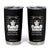 Funny Black Cat Quote Tumbler Cup Free Hugs Just Kidding Do Not Touch Me TS12 Black Print Your Wear
