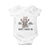 Free Hugs Do Not Touch Me Baby Onesie Funny Cat Meme TS12 White Print Your Wear