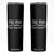 Funny Sarcastic Skinny Tumbler Free Hugs Just Kidding Do Not Touch Me TS12 Black Print Your Wear