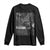 Funny Labrador Selfie With Mothman Long Sleeve Shirt Cryptid Gift TS12 Black Print Your Wear