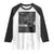 Funny Labrador Selfie With Mothman Raglan Shirt Cryptid Gift TS12 White Black Print Your Wear