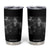 Cute Labrador Selfie With Bigfoot Tumbler Cup Funny Cryptid TS12 Black Print Your Wear