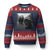 Funny Labrador Selfie With Bear Ugly Christmas Sweater Dog Lover Gift - Print Your Wear