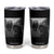 Funny Labrador Selfie With Bear Tumbler Cup Dog Lover Gift TS12 Black Print Your Wear