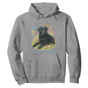 My Dog Is My Therapist Hoodie Labrador Retriever Lover Gift TS12 Sport Gray Print Your Wear