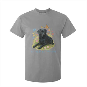 My Dog Is My Therapist T Shirt For Kid Labrador Retriever Lover Gift TS12 Sport Gray Print Your Wear