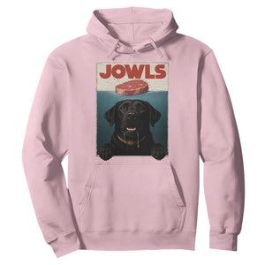 Black Labrador Retriever Hoodie Funny Jowls Horror Dog Poster TS12 Light Pink Print Your Wear