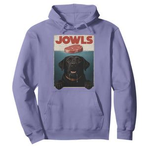 Black Labrador Retriever Hoodie Funny Jowls Horror Dog Poster TS12 Violet Print Your Wear
