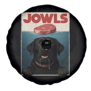 Black Labrador Retriever Spare Tire Cover Funny Jowls Horror Dog Poster TS12 Print Your Wear