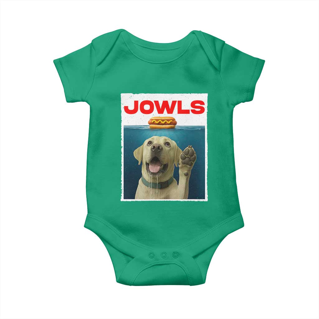 Funny Yellow Lab Jowls Baby Onesie Labrador Retriever Lover Gift TS12 Irish Green Print Your Wear