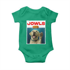 Funny Yellow Lab Jowls Baby Onesie Labrador Retriever Lover Gift TS12 Irish Green Print Your Wear