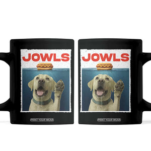 Funny Yellow Lab Jowls Coffee Mug Labrador Retriever Lover Gift TS12 Black Print Your Wear