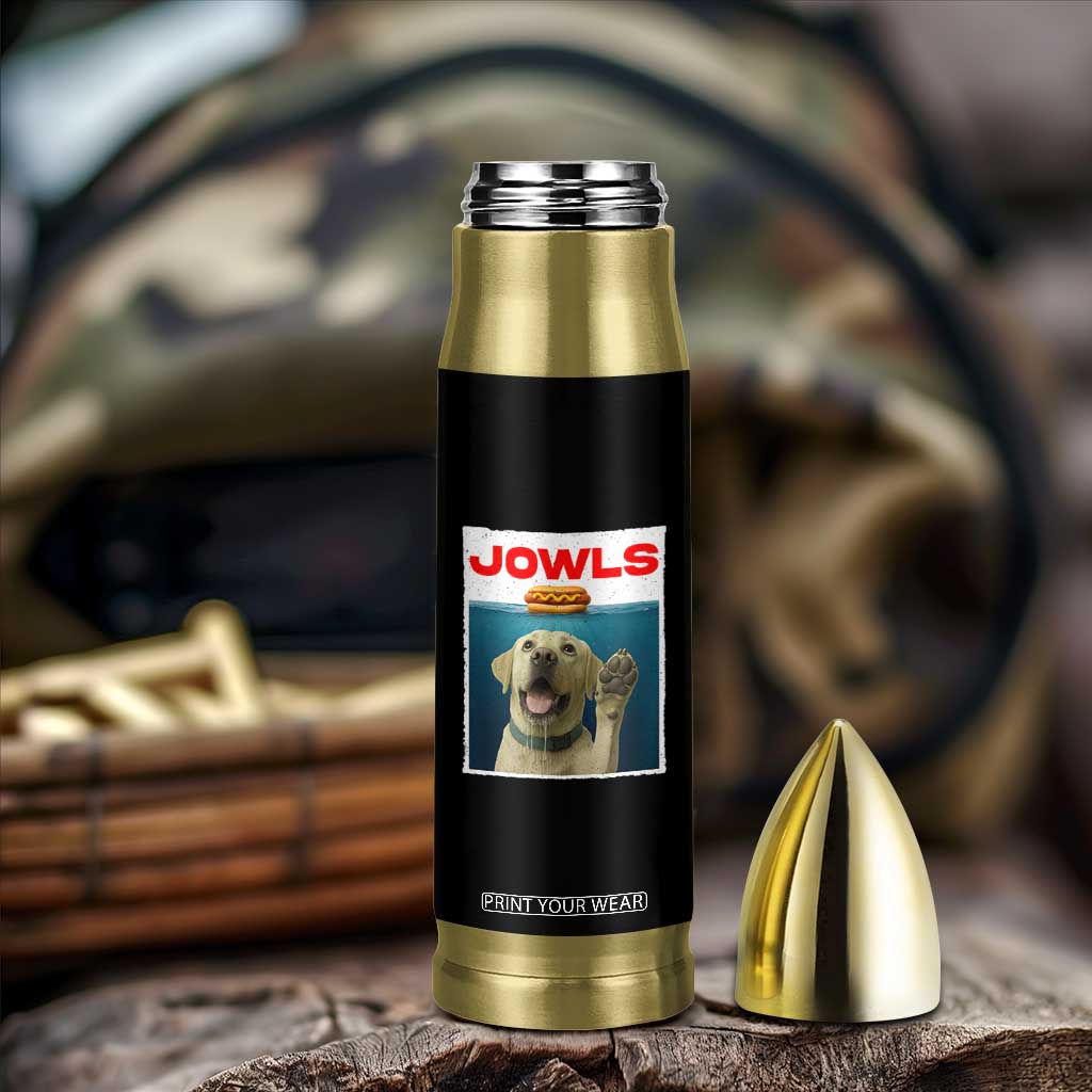 Funny Yellow Lab Jowls Bullet Tumbler Labrador Retriever Lover Gift TS12 Print Your Wear