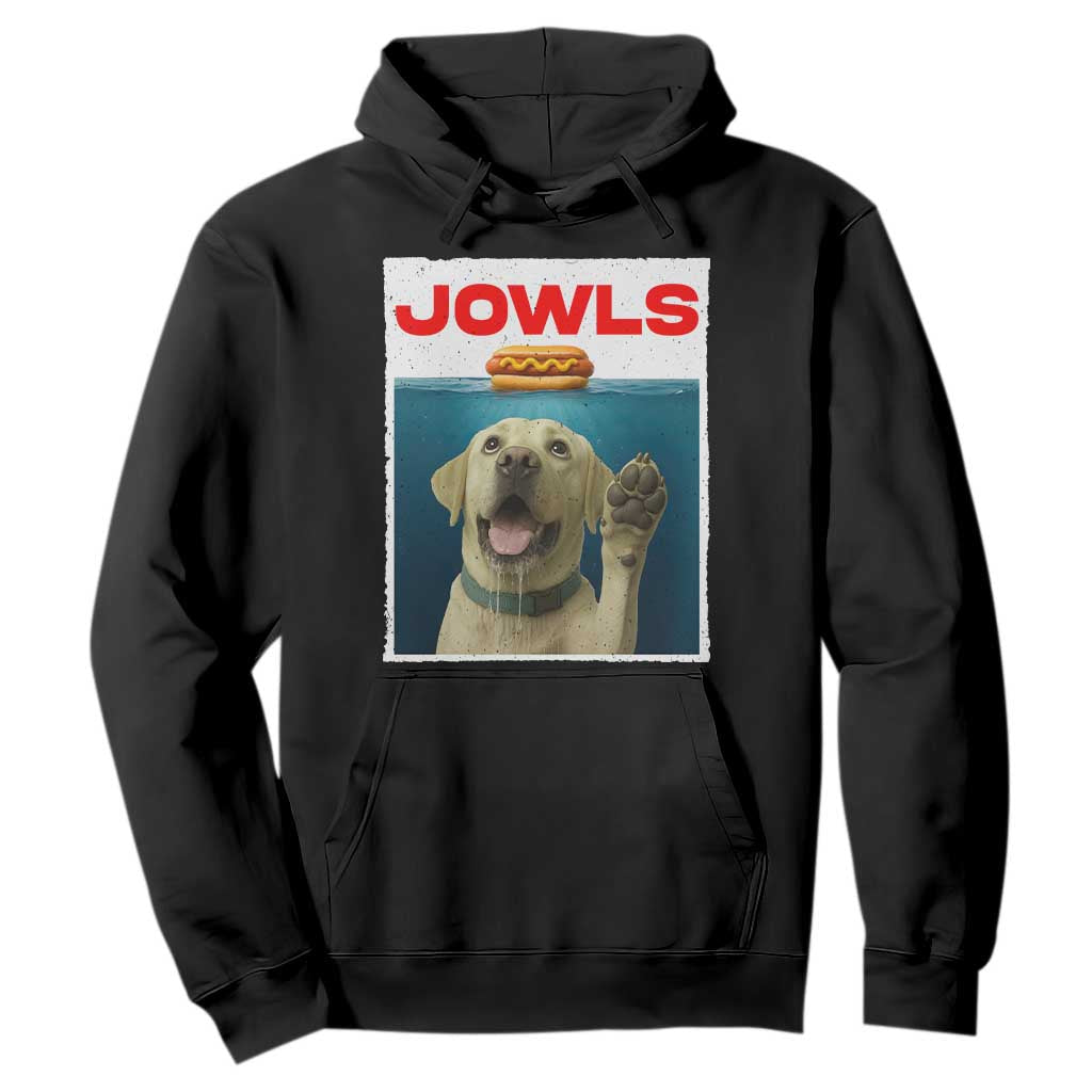 Funny Yellow Lab Jowls Hoodie Labrador Retriever Lover Gift TS12 Black Print Your Wear
