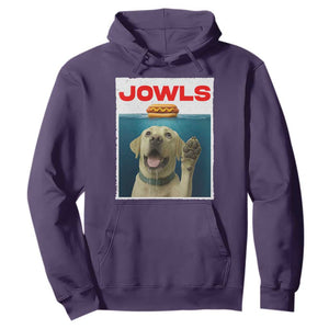 Funny Yellow Lab Jowls Hoodie Labrador Retriever Lover Gift TS12 Purple Print Your Wear