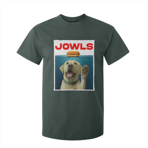 Funny Yellow Lab Jowls T Shirt For Kid Labrador Retriever Lover Gift TS12 Dark Forest Green Print Your Wear