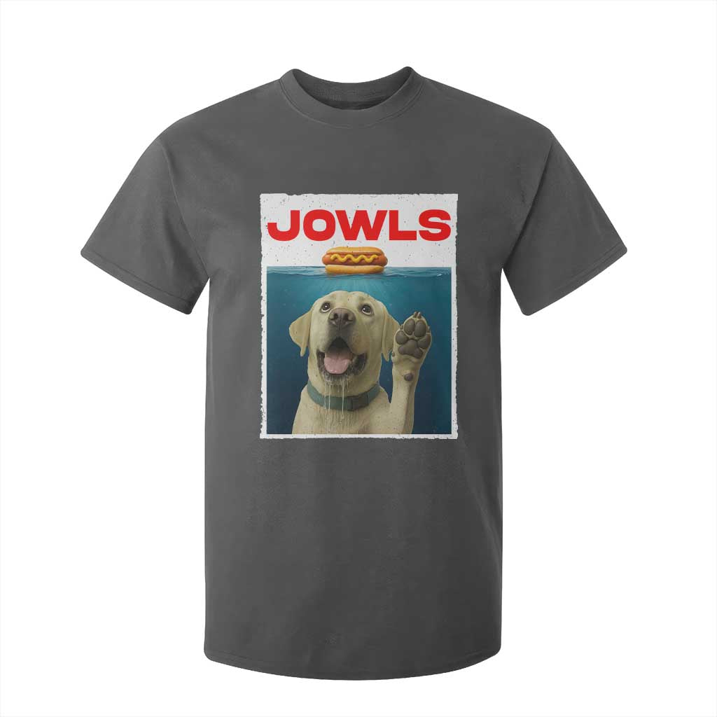 Funny Yellow Lab Jowls T Shirt For Kid Labrador Retriever Lover Gift TS12 Dark Heather Print Your Wear