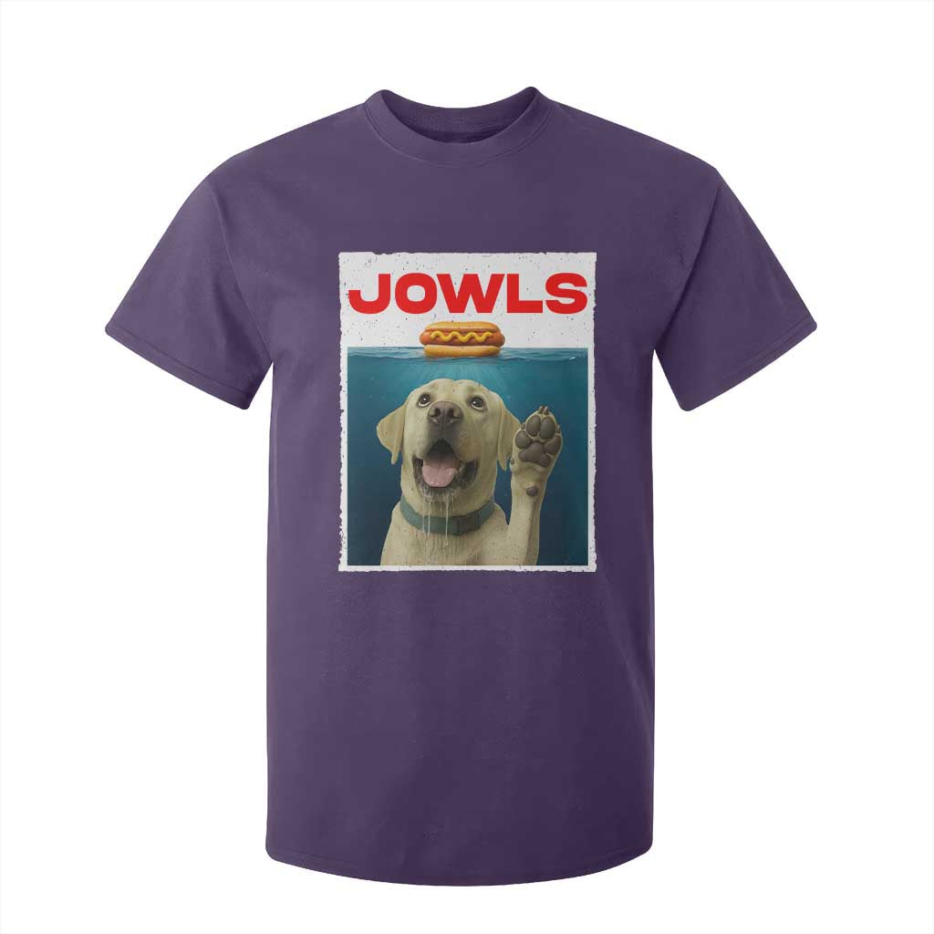 Funny Yellow Lab Jowls T Shirt For Kid Labrador Retriever Lover Gift TS12 Purple Print Your Wear