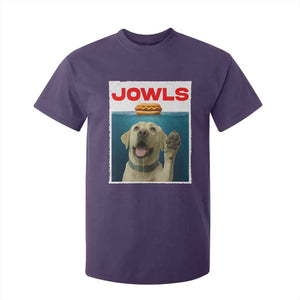Funny Yellow Lab Jowls T Shirt For Kid Labrador Retriever Lover Gift TS12 Purple Print Your Wear
