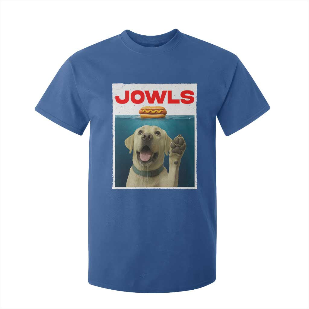 Funny Yellow Lab Jowls T Shirt For Kid Labrador Retriever Lover Gift TS12 Royal Blue Print Your Wear
