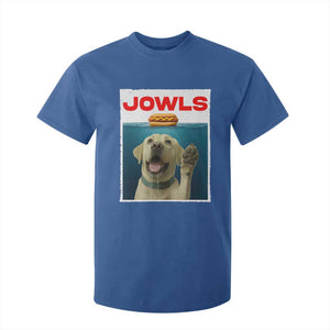 Funny Yellow Lab Jowls T Shirt For Kid Labrador Retriever Lover Gift TS12 Royal Blue Print Your Wear