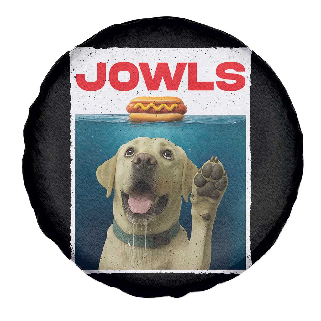 Funny Yellow Lab Jowls Spare Tire Cover Labrador Retriever Lover Gift TS12 Print Your Wear