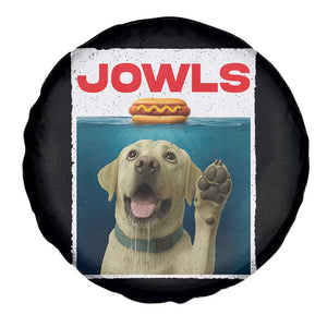 Funny Yellow Lab Jowls Spare Tire Cover Labrador Retriever Lover Gift TS12 Print Your Wear