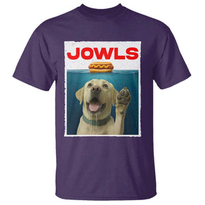 Funny Yellow Lab Jowls T Shirt Labrador Retriever Lover Gift TS12 Purple Print Your Wear