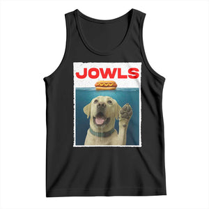 Funny Yellow Lab Jowls Tank Top Labrador Retriever Lover Gift TS12 Black Print Your Wear