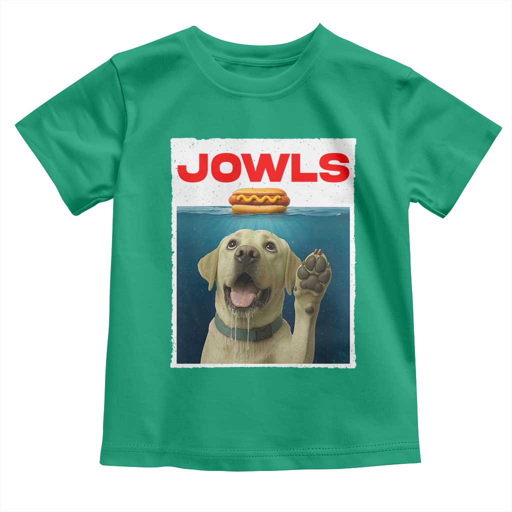 Funny Yellow Lab Jowls Toddler T Shirt Labrador Retriever Lover Gift TS12 Irish Green Print Your Wear