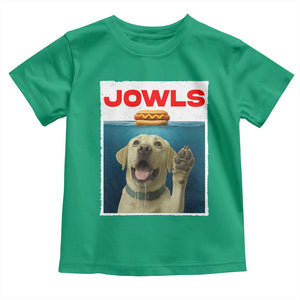 Funny Yellow Lab Jowls Toddler T Shirt Labrador Retriever Lover Gift TS12 Irish Green Print Your Wear
