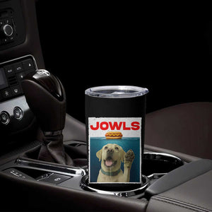 Funny Yellow Lab Jowls Tumbler Cup Labrador Retriever Lover Gift TS12 Print Your Wear
