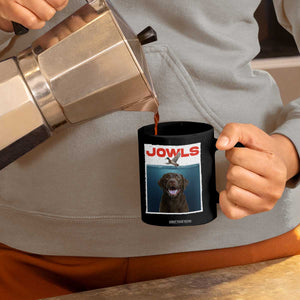 Chocolate Labrador Retriever Coffee Mug Funny Jowls Horror Dog Poster TS12 Print Your Wear