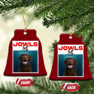 Chocolate Labrador Retriever Ceramic Ornament Funny Jowls Horror Dog Poster TS12 Print Your Wear