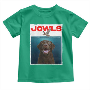 Chocolate Labrador Retriever Toddler T Shirt Funny Jowls Horror Dog Poster TS12 Irish Green Print Your Wear