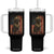 Black Labrador Tumbler With Handle Hunting American Flag Dog Lover Gift TS12 One Size: 40 oz Black Print Your Wear