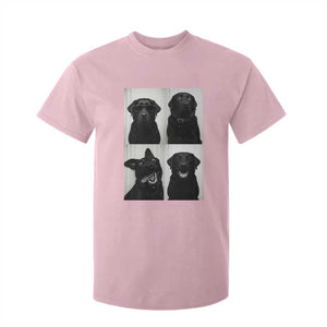 Funny Black Lab T Shirt For Kid Photobooth Selfie Dog Mom Gift TS12 Light Pink Print Your Wear