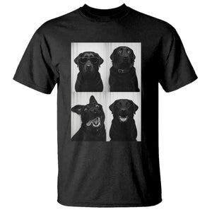 Funny Black Lab T Shirt Photobooth Selfie Dog Mom Gift TS12 Black Print Your Wear