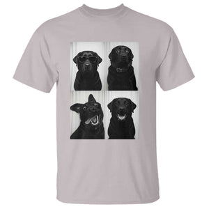 Funny Black Lab T Shirt Photobooth Selfie Dog Mom Gift TS12 Ice Gray Print Your Wear