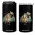 Resist Portland Frog Protest Christmas 4 in 1 Can Cooler Tumbler Funny Holiday Meme Gift Idea - Print Your Wear