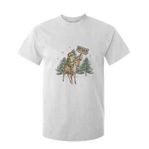 Resist Portland Frog Protest Christmas T Shirt For Kid Funny Holiday Meme Gift Idea TS12 White Print Your Wear