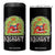 Resist Portland Frog Protest 4 in 1 Can Cooler Tumbler Funny No Kings Christmas Gift - Print Your Wear