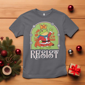 Resist Portland Frog Protest T Shirt Funny No Kings Christmas Gift TS12 Charcoal Print Your Wear