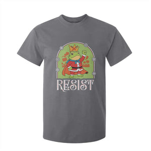 Resist Portland Frog Protest T Shirt For Kid Funny No Kings Christmas Gift TS12 Charcoal Print Your Wear