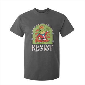 Resist Portland Frog Protest T Shirt For Kid Funny No Kings Christmas Gift TS12 Dark Heather Print Your Wear