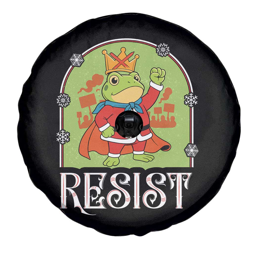Resist Portland Frog Protest Spare Tire Cover Funny No Kings Christmas Gift TS12 Print Your Wear